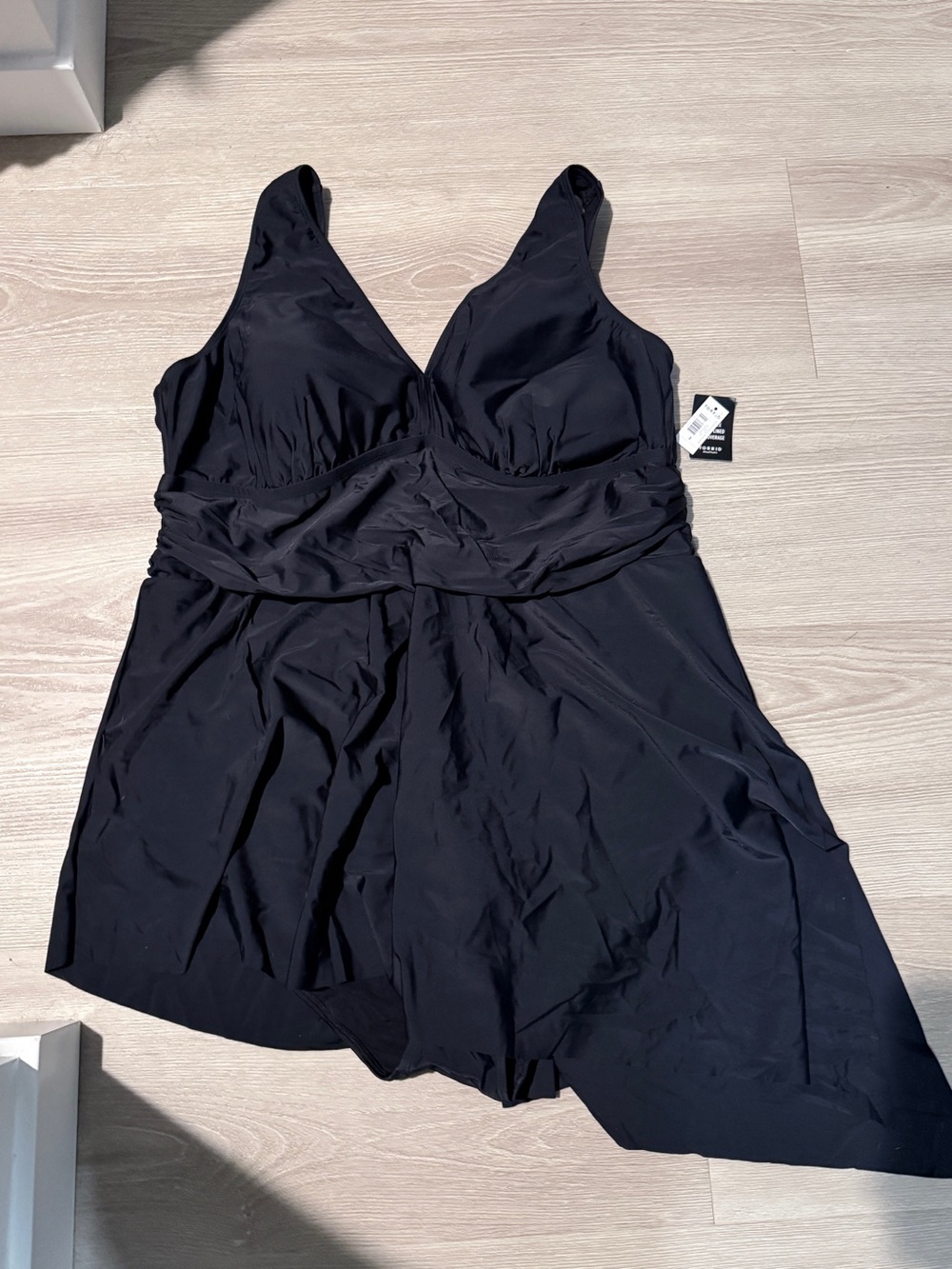 NWT Torrid Black One-Piece Swimdress Size 3